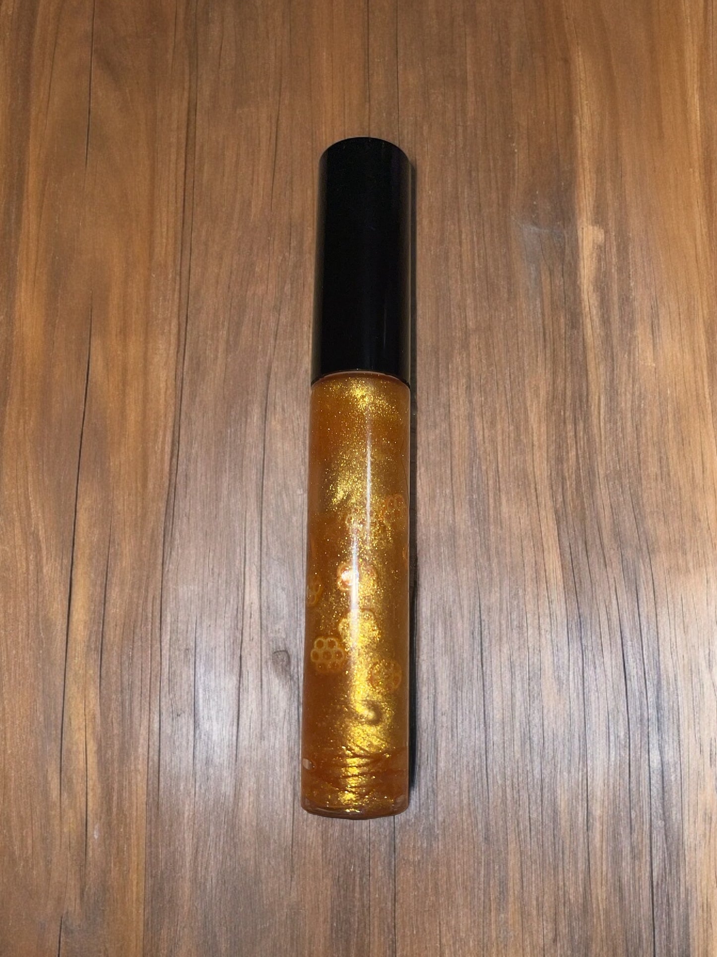 Honey Lipgloss, Honeycomb flavor, Honey Flavor, Vegan Lipgloss, Non sticky lipgloss, gift for her, Lip Moisturizer, Lip Balm