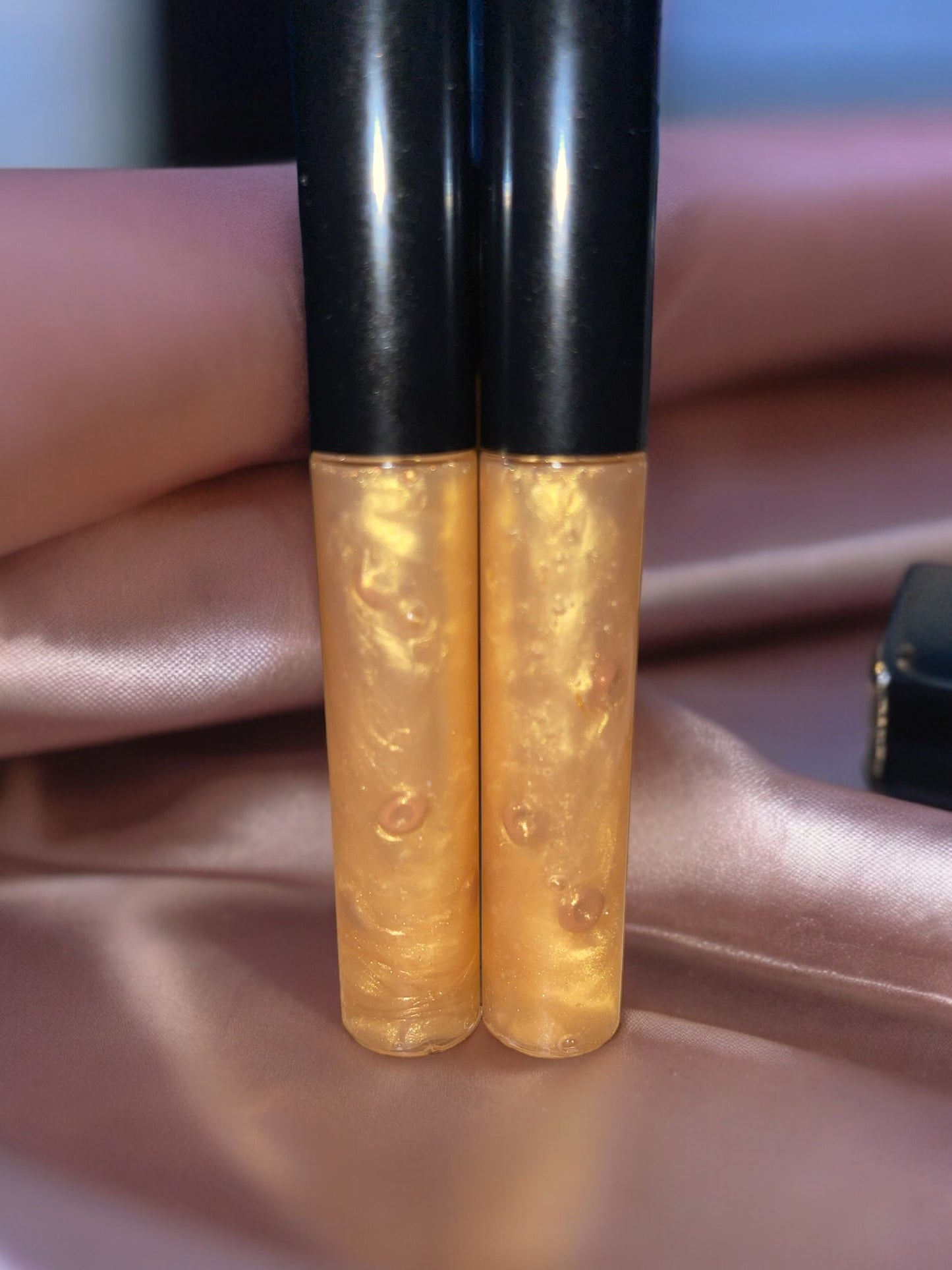 Caramel Lipgloss, Caramel Flavor, Vegan Lipgloss, Non sticky lipgloss, gift for her, lip moisturizer, Krazy Karamel Flavor