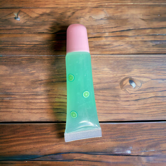 Hydrating Mojito Lip Gloss - Lip Plumper - Natural & Vegan Formula - Moisturizing Lip Balm - Fruit Scented